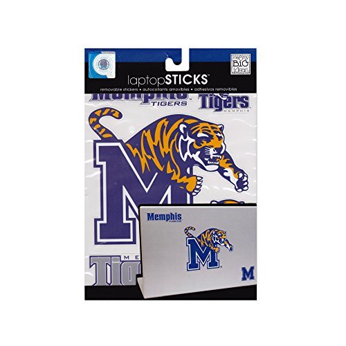 me &amp; my BIG ideas laptopSTICKS Removable Laptop Stickers, Memphis Tigers - $1.72