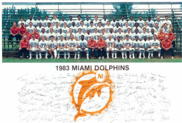 1983 MIAMI DOLPHINS 8X10 TEAM PHOTO PICTURE NFL FOOTBALL - $4.94