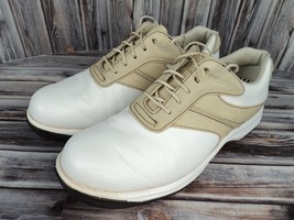 Women&#39;s FootJoy Contour Series Golf Shoes (White-Khaki) Size US 7.5W - £22.93 GBP