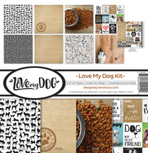Reminisce Collection Kit 12&quot;X12&quot;-Love My Dog - £17.01 GBP