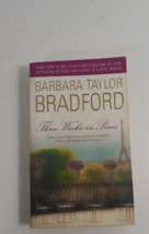 Three Weeks in Paris by Barbara Taylor Bradford 2002 paperback fiction novel - £4.74 GBP