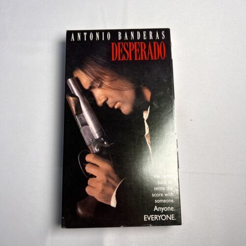 Desperado Vhs 1996 Antonio Banderas Salma Hayek Action Classic
