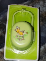 Especially For Baby Pacifier Keeper Holder Green w/ Monkey NEW - €13,06 EUR