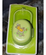 Especially For Baby Pacifier Keeper Holder Green w/ Monkey NEW - $252.72 MXN