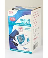 *CVS Pharmacy Manual Inflate Arm Blood Pressure Monitor - $24.86 CAD