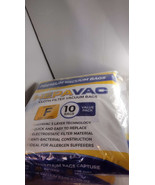 Veva Premium HepaVac Cloth Filter Vacuum Bags Designed For F Style 30 Pa... - £29.45 GBP