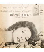 1955 Cashmere Bouquet Talcum Powder Advertisement Beauty Hygiene Perfume... - $19.99