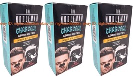 Lot 3 Boxes x The Nobleman Charcoal Cleansing Nose Strips Men 18 Ct/Box ... - $19.79