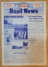 COLONIAL ESSO ROAD NEWS &amp; DETOUR MAP Vol. 8, No. 2 JUNE.15 - JULY.15, 1941 - £7.84 GBP
