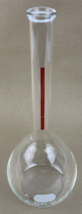 CORNING PYREX Glass Class A 500mL Lifetime Red TC Volumetric Flask w/ #1... - $27.71
