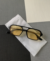 New BLACK Unisex Sunglasses Stylish Men Women Comfortable Cool Design - $27.39