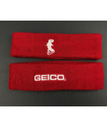 Geico Insurance Vintage Headbands (2) Gecko Lizard Rare Embroidered Prom... - €29,53 EUR