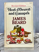 Hors d&#39;Oeuvre and Canapes by James Beard 1971 Revised Edition Paperback - £13.92 GBP