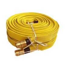 Pack Of 2 Fire Hose, 3/4IN.X 50 Ft., Yellow, 250 Psi - £101.29 GBP