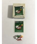 Winter Fun with SNOOPY NEW Hallmark Miniature 2005 Ornament PEANUTS Sno ... - €17,19 EUR