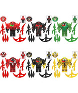 6pcs Venom Carnage and other Weaponised Symbiotes Minifigure Set Mini Blocks - $19.89