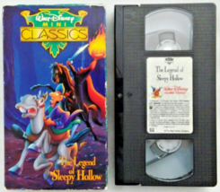 VHS Disneys Favorite Stories - The Legend of Sleepy Hollow (VHS 1994 Slipsleeve) - £8.78 GBP