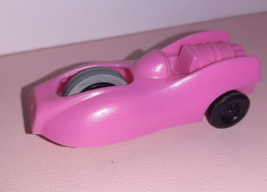 Vintage Jyz Wg Inc Hard Plastic Pink Land Speeder Toy Car Friction Wheel Smooth - £5.52 GBP