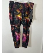 Torrid Active High Rise Bright Galaxy Cosmo Crop Leggings Size 1XL - $49.99