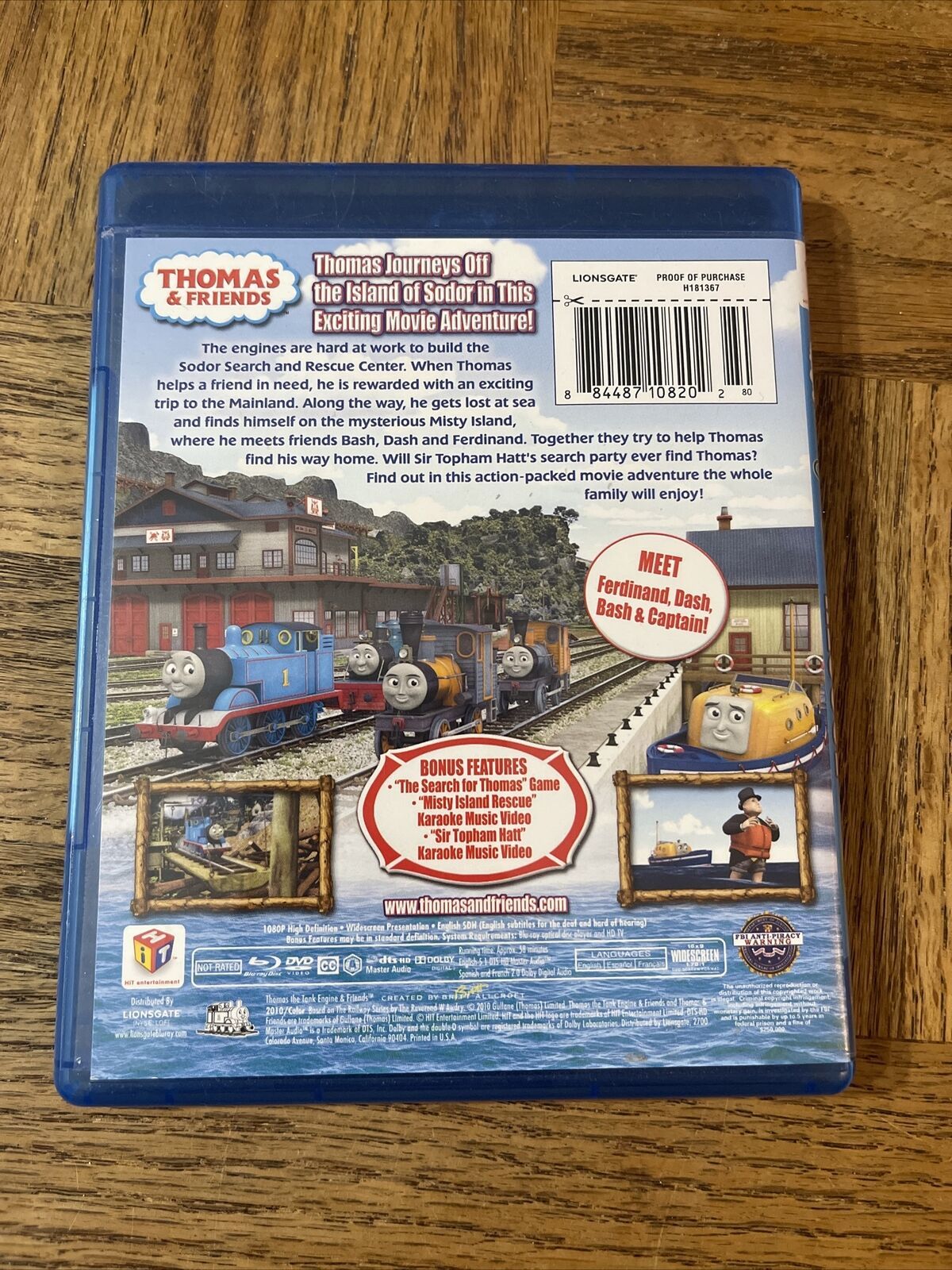 Thomas & Friends Misty Island Rescue Dvd Thomas And Friends Misty Island Rescue DVD - DVDs & Blu-ray Discs