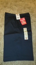 Dickies Junior Girl's Bermuda Shorts size 11 Stretch Fabric Navy 32 x 13 - $12.82