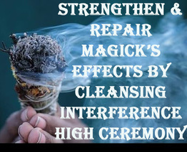 HAUNTED 100X FULL COVEN SCHOLAR  EXTREME CLEANSING INTERFERENCE EXTREME Magick image 2