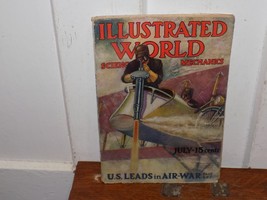 Vintage July 1917 Illustrated World Magazine - $369.07 MXN