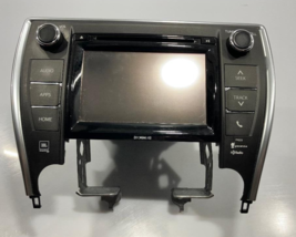 2015-2017 TOYOTA CAMRY AM/FM CD TOUCHSCREEN RADIO RECEIVER P/N 86140-067... - $252.09