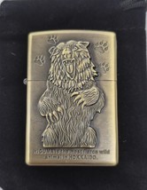 Sharp Brass Kantai Bear Paws Lighter W/Raised Detail - $12.30