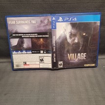 NO GAME Resident Evil Village  Sony PlayStation 4  Case and Inserts Only NO GAME - £5.95 GBP