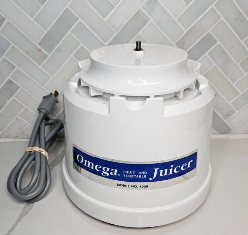 Omega Fruit Vegetable Centrifugal Juicer 1000 Replacement Tested Motor Base READ - $19.75