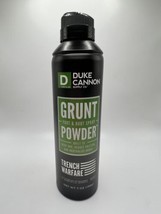 Duke Cannon Supply Co Men’s Grunt Powder Foot &amp; Boot Spray Infantry Tested New - £18.94 GBP