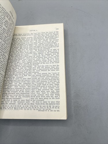 The Book of Mormon, 1950, Copyright 1948, The Hand of Mormon Upon Plates Vintage Item image 12