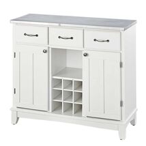 White Stainless Steel Kitchen Island Sideboard Wine Rack - €675,23 White Stainless Steel Kitchen Island Sideboard Wine Rack - €675,23 EUR