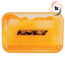 1x Tray FlowTray Fluorescent Quicksand Glow In The Dark Rolling Tray | O... - $25.99