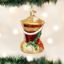 Old World Christmas Beach Bucket Blown Glass Nautical Christmas Ornament 44072 - £15.72 GBP