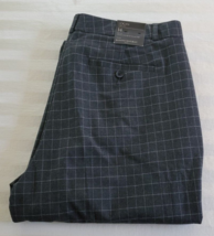 NWT Banana Republic Logan Gray Plaid Dress Pants Size 14 Curvy Fit - £19.73 GBP