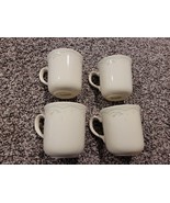 Vintage Corelle Calico Rose Coffe Cups Mugs Set of 4 - $486.04 MXN