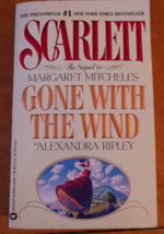 Scarlett by Alexandra Ripley Sequel to GWTW Paperback 1st printing 1992 F - £7.59 GBP