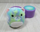 Squishmallow Lindsay Leopard micromallow mini 2.5&quot; mystery capsule blue ... - £5.79 GBP