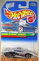 1998 Hot Wheels #721 Dash 4 Cash Series 1/4 JAGUAR XJ220 Gray w/3 Spoke Variant - $7.75