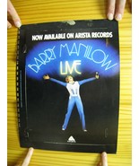 Barry Manilow Poster Live Body Shot Pop Out Vintage - $5,208.98 MXN