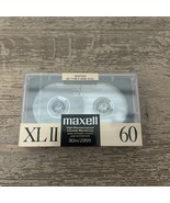 NEW SEALED Maxwell XL-II 60 Audio Cassette Tape 90m/295ft IEC TYPE II High - $170.06 MXN
