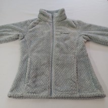 Columbia XL0668 Women's Gray Beech Forest Full Zip Fleece Jacket Pockets Size S image 12