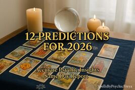 12 Month Future Prediction 2026 | Psychic Forecast, Clairvoyant Insight ... - $14.99