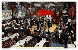 Dining Room Village Barn 52 West 8th St New York City Postcard Colorized - £3.85 GBP