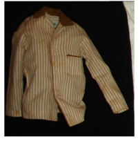 ken doll clothes pajama shirt top striped 60s original vintage Mattel ma... - $12.99