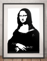 Mona Lisa, canvas, acrylic colors, wall art, house decor - £79.64 GBP+