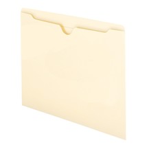 Smead Manila File Jackets, Reinforced Tab, 9 1/2&quot; x 11 3/4&quot;, Pack Of 100 - $61.99