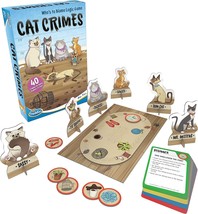 Cat Crimes Brain Game and Brainteaser for Boys and Girls 1 player Age 8 and Up A - £24.87 GBP